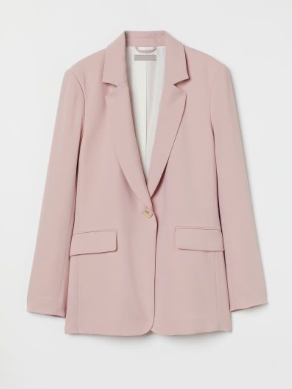 H&M Women's Blazer in Light Pink